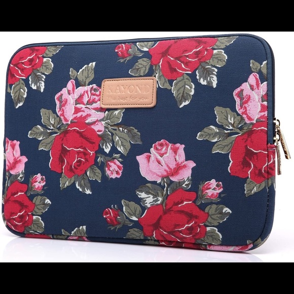 Accessories Floral Laptop Case Poshmark